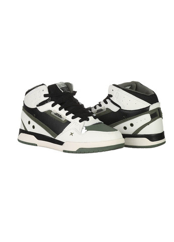 Білі Зимовий чоловічі кросівки зі шкіри повсякденні Baas