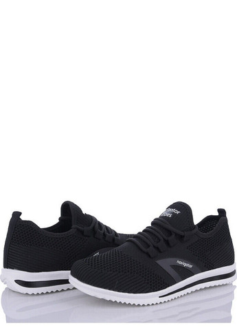 Текстильні кросівки PBW6014-9 Navigator чорно-білі всесезони (316394406)