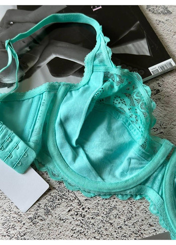 Бірюзовий бірюзовий бюстгальтер без поролону на чашку d Lanny Mode