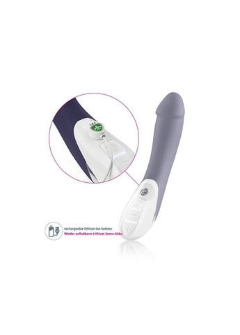 Потужний вібратор Terrific Truman Blue з двома моторами і вираженою головкою Mystim (333332885)