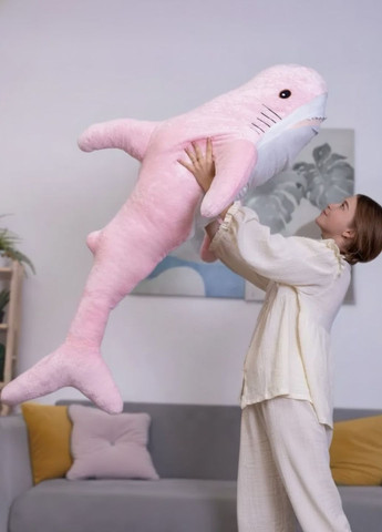Плюшева іграшка акула велика 160 см — м'яка подушка для обіймів My Kigu (370370666)