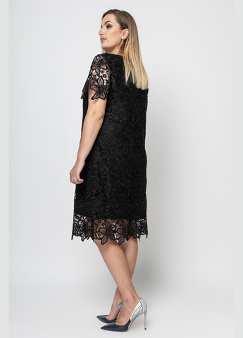 Черное вечернее платье элен 52/54 черный 0240 Vlavi