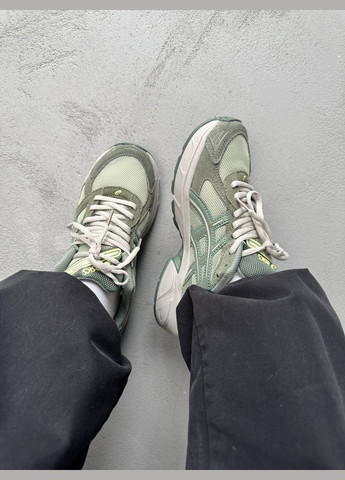 Зелені Осінні кросівки чоловічі asics gel-1130 green | асікс гель-1130 зелені No Brand