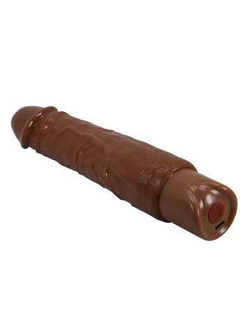 Реалистичный вибратор Rufus Realistic Vibrating Dildo Brown Pretty Love (383082616)