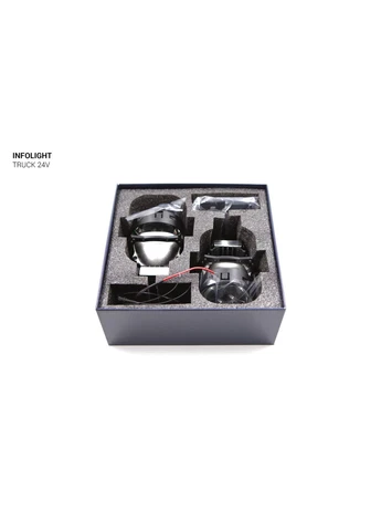 Автомобильные LED светодиодные линзы Truck Lense 24V Infolight (401903917)
