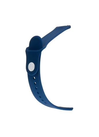 Ремінець Silicone 20 mm Watch Active/Galaxy S4 42 mm/Gear S2/Xiaomi Amazfit Midnight Blue L Smart Watch (297456031)