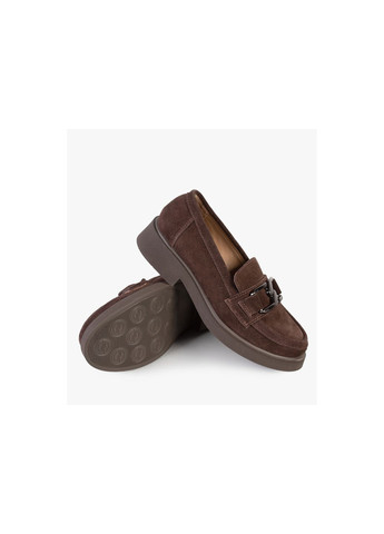 ModaMilano Туфли лоферы женские бренда 8200647_(2) коричневый з натуральная замша, украина — демисезон (323190219)