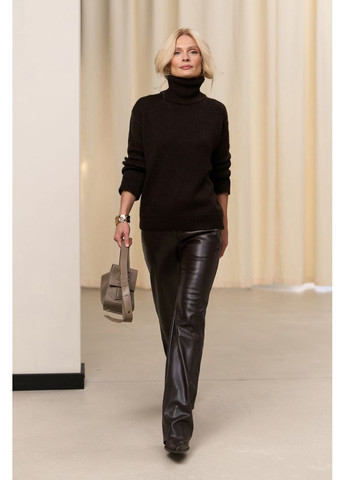 Темно-коричневый демисезонный джемпер кофта свитер джемпер Triko Bakh