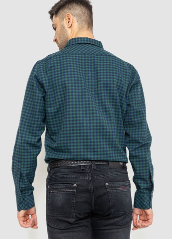 Зеленая повседневный рубашка в клетку Ager