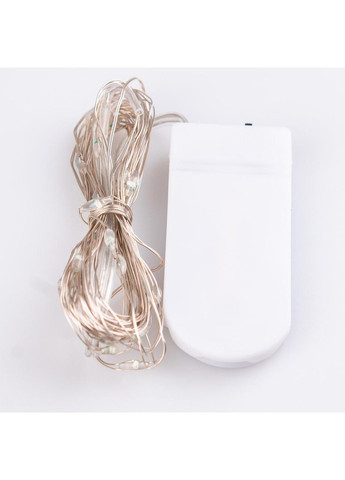 Гірлянда Роса нитка 30 LED довжина 3 м на батарейках, білий GarlandoPro (328441106)