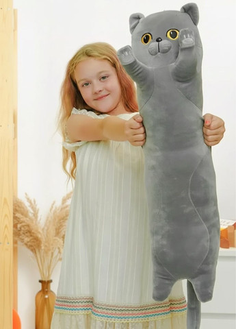 Плюшева іграшка кіт батон 70 см подушка для обіймів My Kigu (370991433)