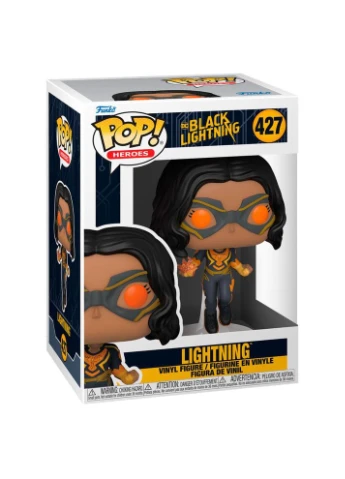 Фигурка Pop Фанко Поп ДС Черная Молния Молния DC Black Lightning Black Lightning 10 см DC BL L 427 Funko (296792965)