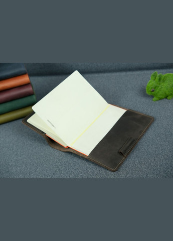 Кожаная обложка для ежедневника формата А5, Модель №12, натуральная Винтажная кожа, цвет Шоколад Berty (299397055)