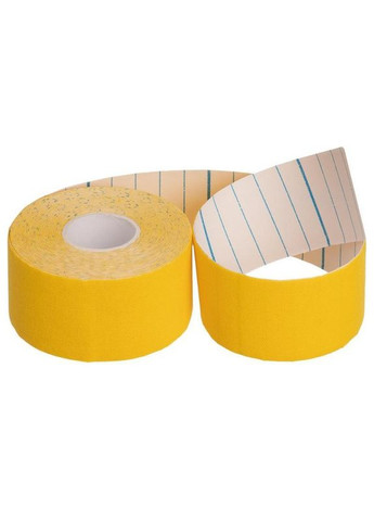 Кінезіо тейп (Kinesio tape) BC-4863-3_8 розмір 5м жовтий SP-Sport (322415720)