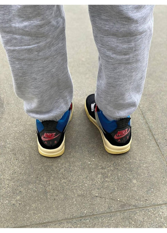 КРОССОВКИ ЖЕНСКИЕ NIKE AIR JORDAN RETRO 4 OFF NOIR НАЙК АИР ДЖОРДАН No Brand чёрные демисезоны (367176167)