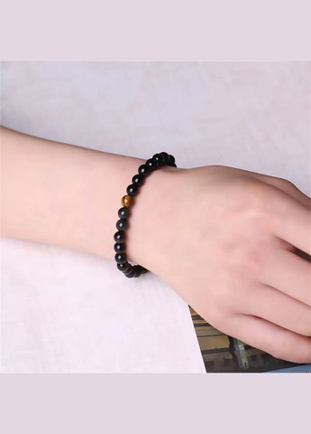 Браслет из агата и тигрового глаза 6 мм (80176) Hemst (311592020)