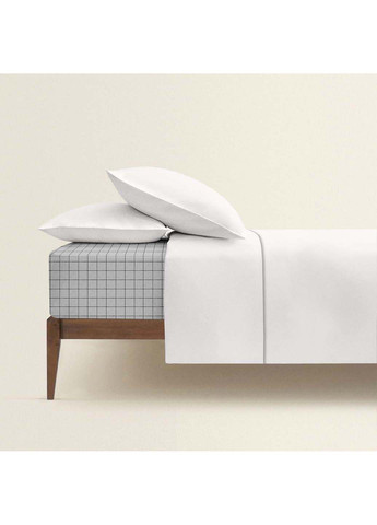 Двоспальна постіль з простирадлом на гумці Petal CS10 180х220 см Cosas (307474684)