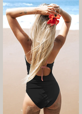 Чорний літній купальник CUPSHE