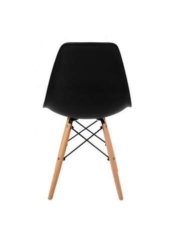 Крісло для кухні на ніжках В-173 FULL KD чорне (4 шт) Bonro (341533510)