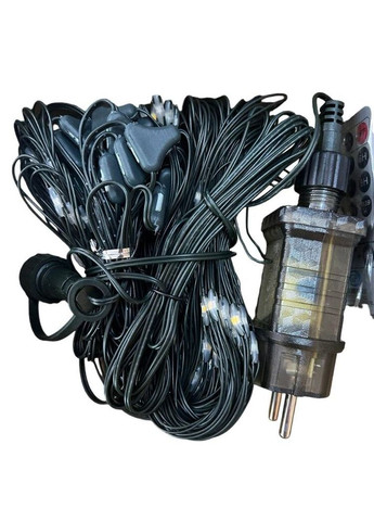 Уличная гирлянда сетка 180 LED, 3x2 метра с пультом управления, Идеальная для сада и парков SunLamp (304425718)