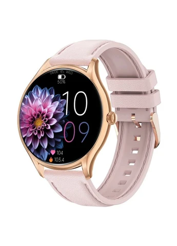 Умные часы Smart Milano Gold Rubber 69 г Металл Золотистый Розовый AMOLED 466x466 No Brand (401961841)