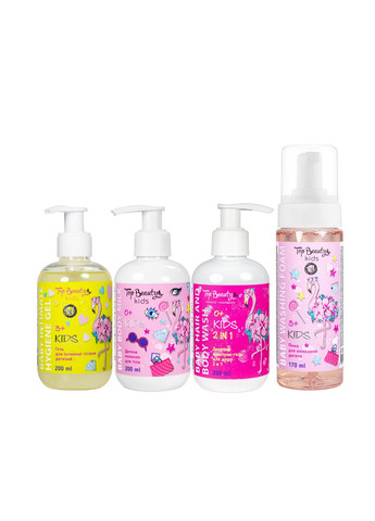 Набір дитячої косметики бокс "Фламінго", 4 продукти Top Beauty (367985764)