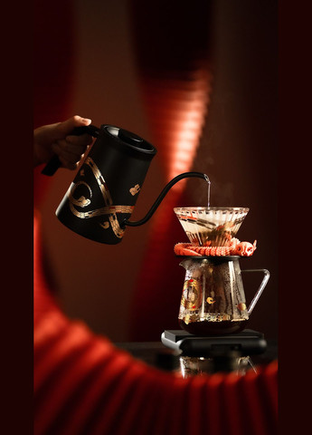 Электрический чайник бариста для кофе Assassin 600 мл Snake Year Limited Edition (BK7037-OS) MHW-3BOMBER (331142796)