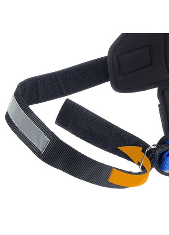 Нагрудная подтяжка из высокопрозрачного нейлона Hercules Р (Ферпласт Геркулес П) XL A: 57 la 71 см - B: 80 sign см 40 мм, Синий Ferplast (315340950)