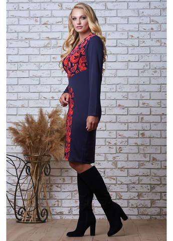 Синее платье 548.2025 Seventeen