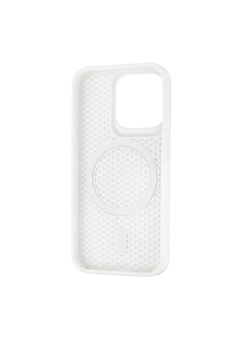 Чохол Silicone Cooling Сase with MagSafe White Case iPhone 15 Pro (307359143)