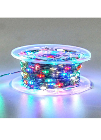 Гирлянда роса нить светодиодная праздничная с работой от сети пультом управления 50 м 500 лампочек (481915-Prob) Разноцветная Unbranded (368455782)