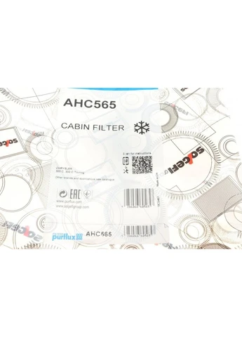 Фільтр салону Chrysler 300 C 04-12 (вугільний) AHC565 (opt-om) Purflux (347156334)
