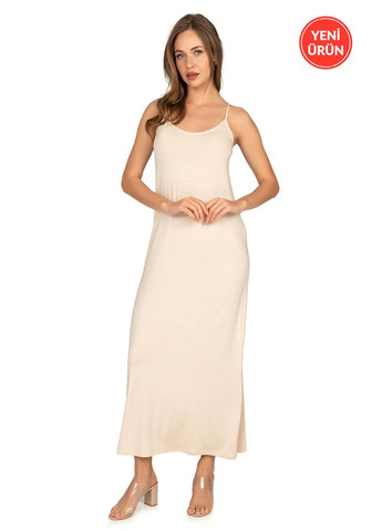 Комбинация женская длинная на бретельках Ozkan (365720465)