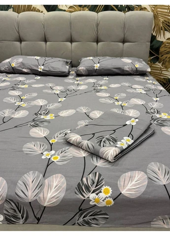 Євро простирадло на резинці 180х200х20 бязь Premium No Brand (393640887)