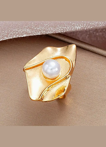 Кільце жіноче Абстракція акцентне велике No Brand (331332502)