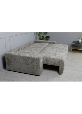 Диван прямой Турин раскладной серо-бежевый Frisco (373287121)