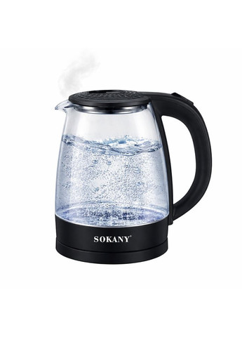 Электрический стеклянный чайник Sokany SK-SH-1097 Digital (387412335)