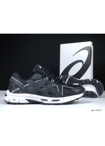 Черные демисезонные черный с белым зима-термо мужские кроссовки No Brand