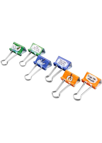 Биндеры в наборе Гусь 25 мм 6 шт. () Yes 140188 (337470898)