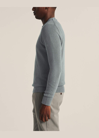 Темно-серый демисезонный свитер мужской - свитер af7866m Abercrombie & Fitch