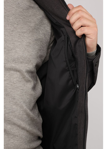 Темно-серая демисезонная куртка мужская цвет темно-серый цб-00282734 Yuki