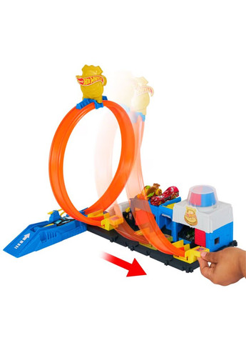 Трек City Суперполицейское отделение JBM71 Hot Wheels (322035662)