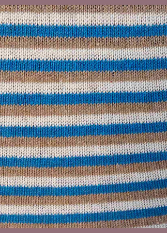 Женские теплые зимние вязаные трусы, с высокой посадкой, шерсть вязка рубчик кашкорсе в полоску No Brand (323168581)