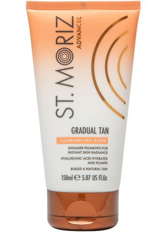 Лосьон для постепенного проявления автозагара с шимером Advanced Illuminating Gradual Tan Lotion 150ml (1462056-32835116) St.Moriz (368666044)