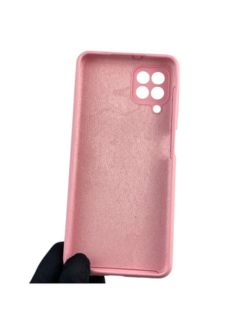 Чохол для Galaxy M22 4G (SM-M225F) силіконовий з мікрофіброю нековзний на самсунг м22 4г рожевий Samsung (366390107)
