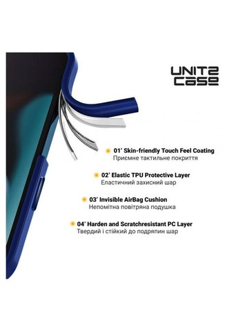 Чохол до мобільного телефона (ARM69988) ArmorStandart UNIT2 Apple iPhone 15 Pro Max Blue (326588321)