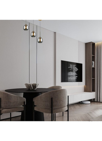 Підвіс 15см з графітовим плафоном (800-P3232C-1 SM) No Brand (370072513)