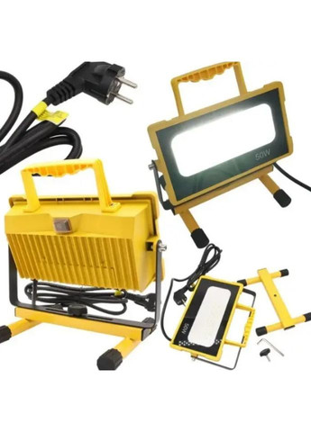 Світлодіодний прожектор Olafus 2 режими яскравості 50Вт 5000лм (2104618903) No Brand (372466631)