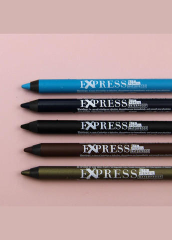 Водостойкий карандаш для глаз Exspress 02 Темно-синий 1 г Farmasi (294944629)