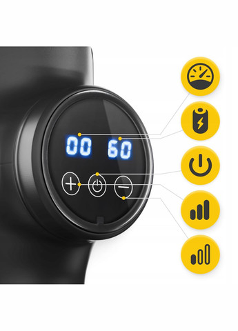 Ручной перкуссионный массажер Massage Gun PRO+ 250 Вт массажный пистолет () 4FIZJO P-5907739311139 (275095780)